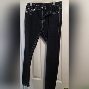 True Religion Women's Dark Skinny Jeans